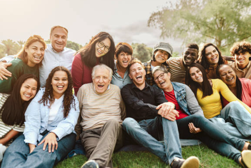 smiling group of people