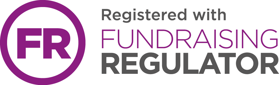 Fundraising Regulator logo in purple and black