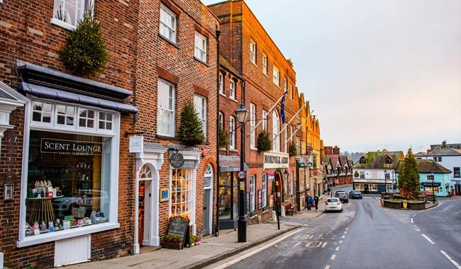 Arundel town high-street