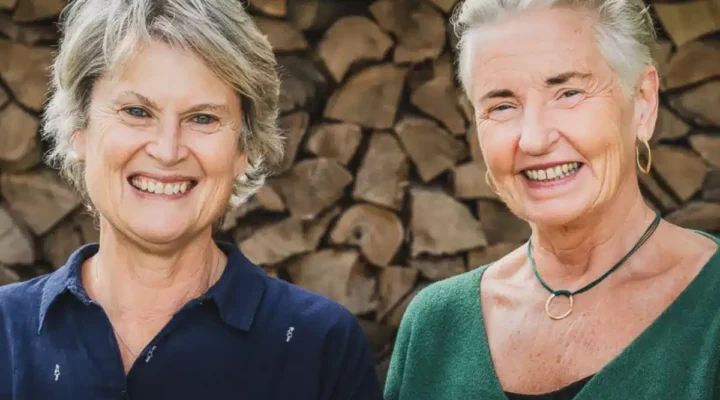 The founders of tapestry day club smiling at the camera